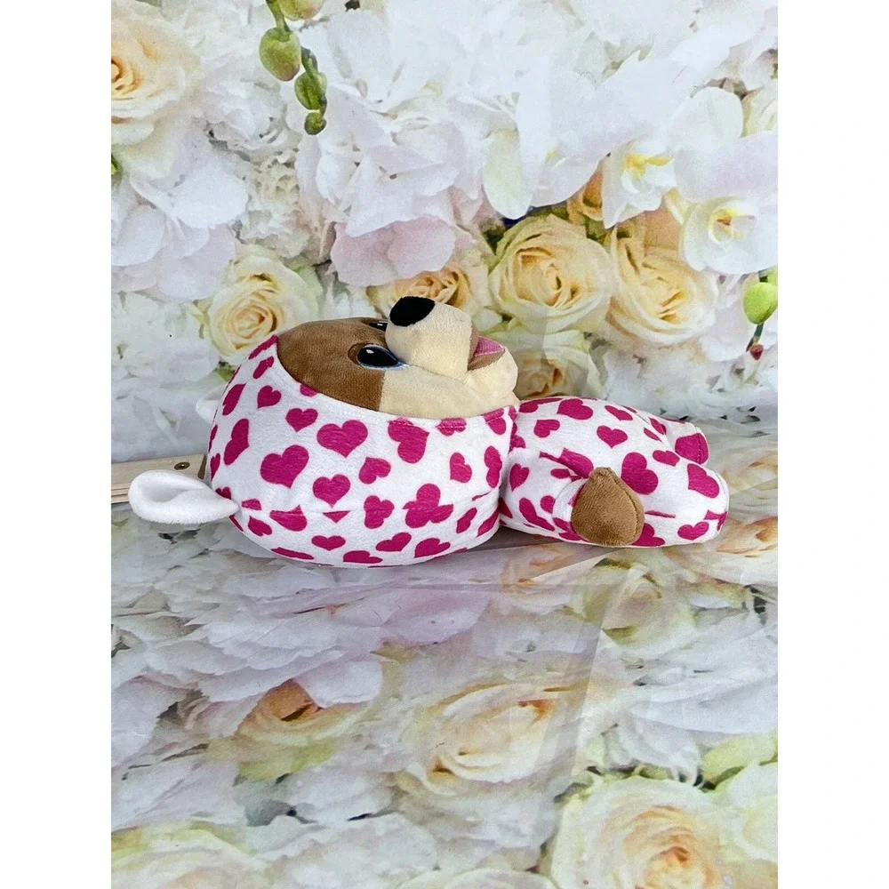 Pomeranian Dog Stuffed Animal Plush Jiffpom Cutelife Pajama Party PJ's Toy